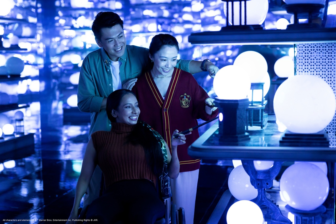 《哈利波特:魔法幻境》全球最大规模常驻馆,于新加坡圣淘沙名胜世界