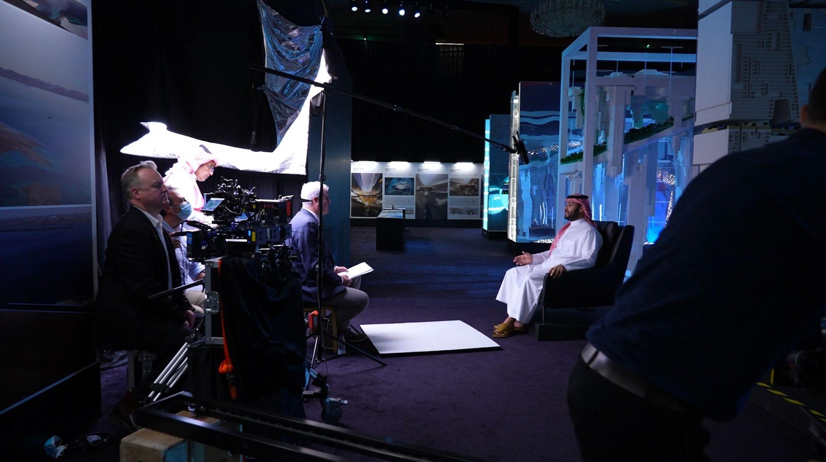 David Adam采访沙特王储穆罕默德·本·萨勒曼