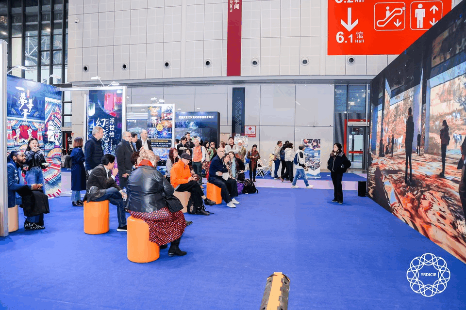 博涛、光廷 Temple of Light和NEON Global展位